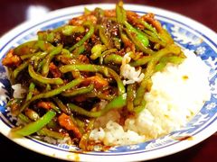 青椒肉丝饭-东吴面馆(好运街店)