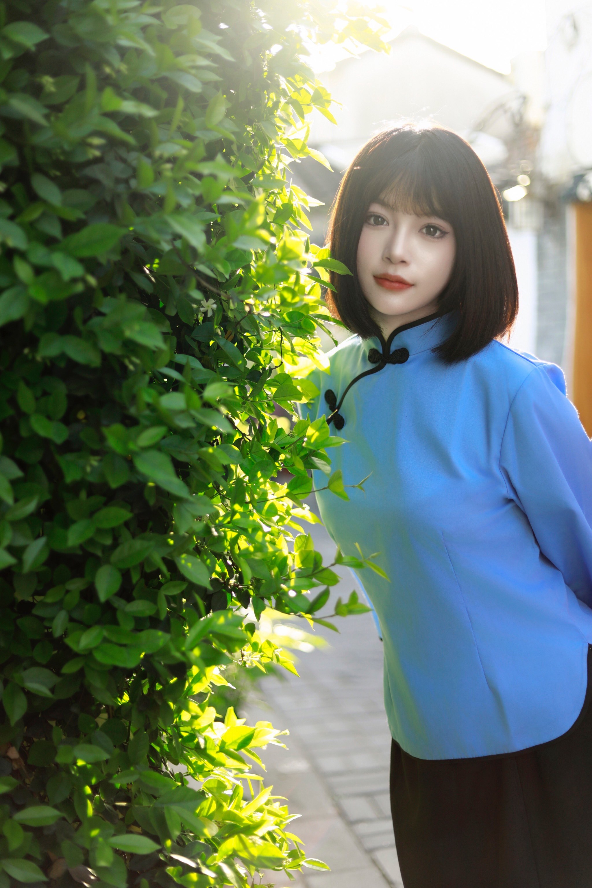 民国校服真的很配苏州