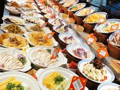 自助取餐区-沽上民肴·海鲜锅贴·天津菜(福州道鸿正家园店)