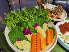 蔬菜拼盘-老灶堂文创火锅(文艺路店)