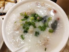 皮蛋瘦肉粥-洪利粥店茶餐厅