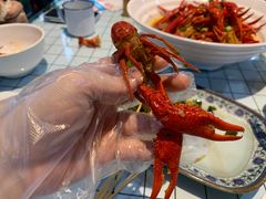 -恋拐子油爆虾·家常菜