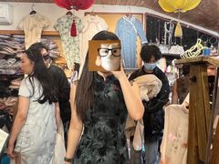 -暮晚尘香汉服旗袍