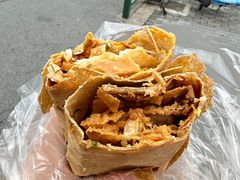 -正宗杂粮煎饼香软鸡蛋饼