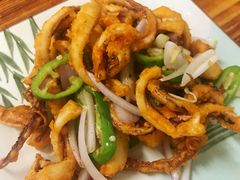 椒盐鱿鱼须-老兵牛蹄店(下沙店)