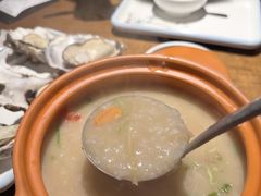 潮汕扇贝鲜虾粥-乔街深夜食堂·小龙虾·高压锅生蚝(杭州总店)
