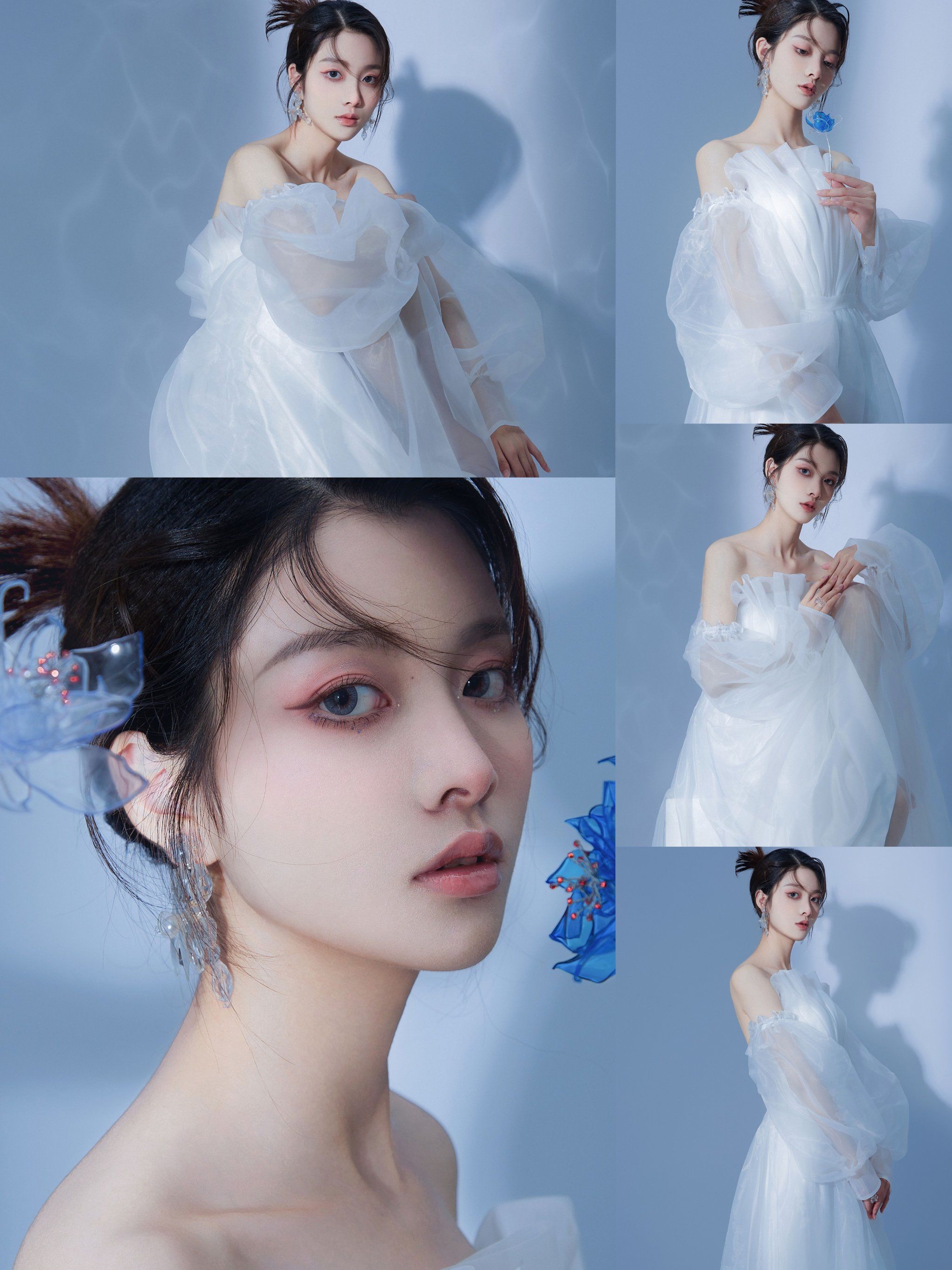 光影水波纹写真
/
纯色背景给人