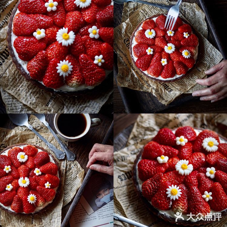 草莓甜品合集 你说你舍不得吃掉这一种感觉