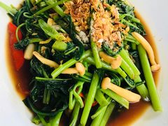 通心菜(蚝油)-Tikky Cafe