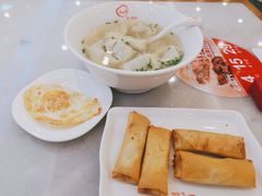荠菜肉馄饨-老盛兴汤包馆(安波店)