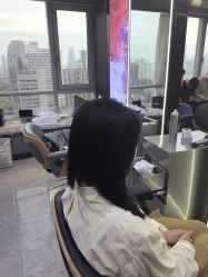 点击看大图 -藤野造型烫发染发