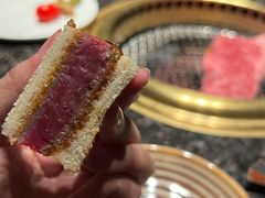 老干杯澳洲和牛菲力炸牛排三明治-老乾杯和牛烧肉(王府中环店)