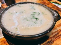 生滚猪肝菠菜粥-盈田盈粥庄(博山东路店)