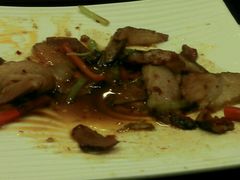 腊肉茶树菇-和园餐厅