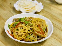 凉拌莲藕-三妹老屋新鲜焗盐鸡
