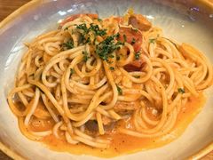 番茄香肠意面-JINNS锦时 steak&pizza(浸信会礼拜堂旧址店)
