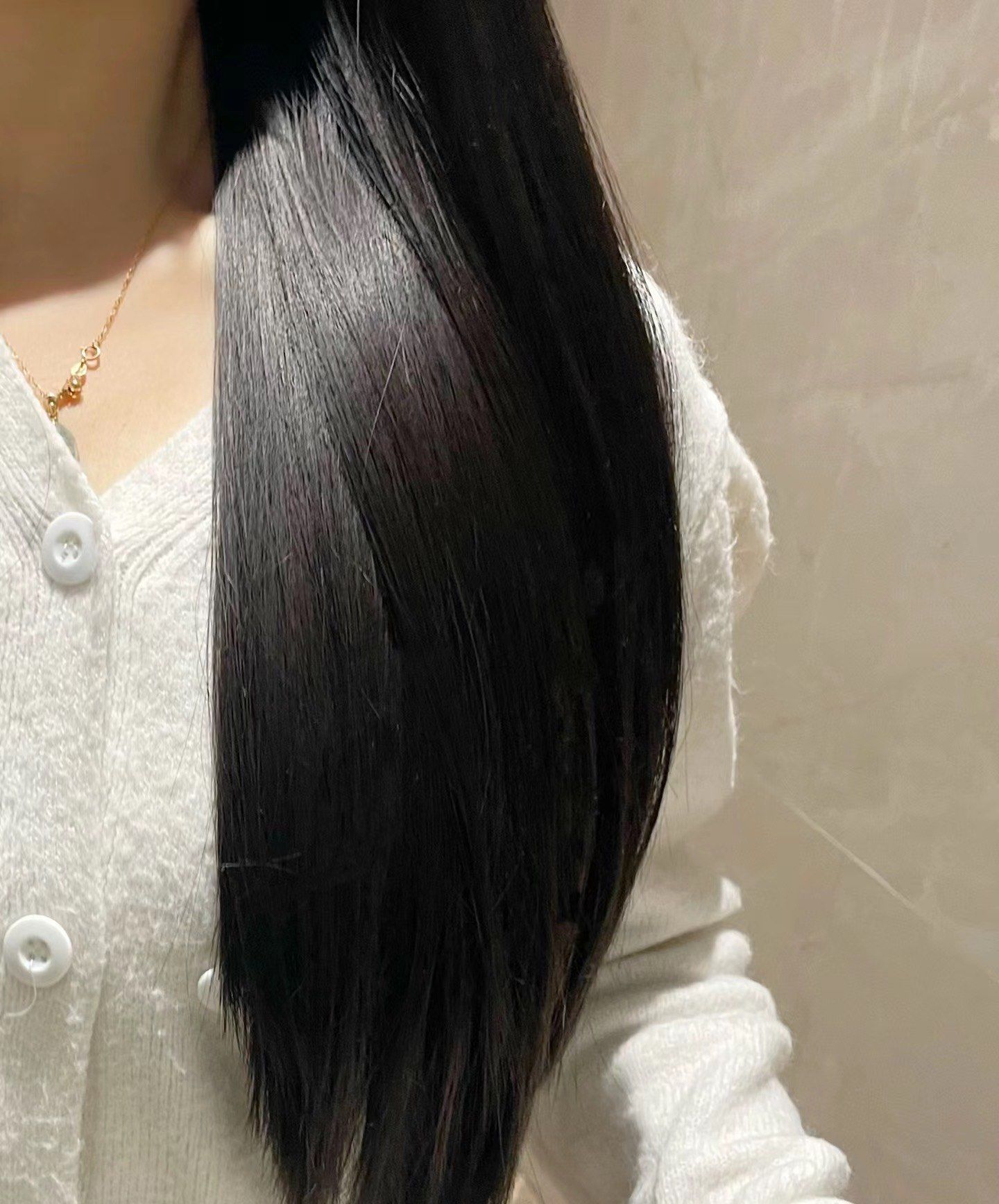 头发柔顺不打结