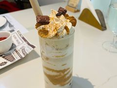 板栗风味蛋糕芋圆拿铁-Deer Park鹿园西餐(仁恒置地广场店)