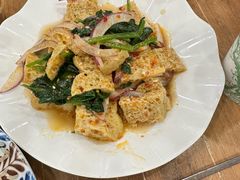 菠菜拌面筋-清真·玛丽亚新疆菜主题餐厅(浙江中路店)