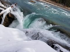 -阿萨巴斯卡瀑布观景点