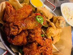 双拼炸鸡-富乐满韩国正宗炸鸡韩国料理(虹泉路店)