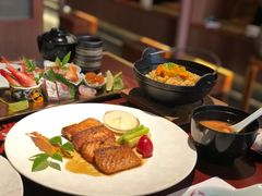 铁板三文鱼扒-蟹田居·活蟹料理(东城店)