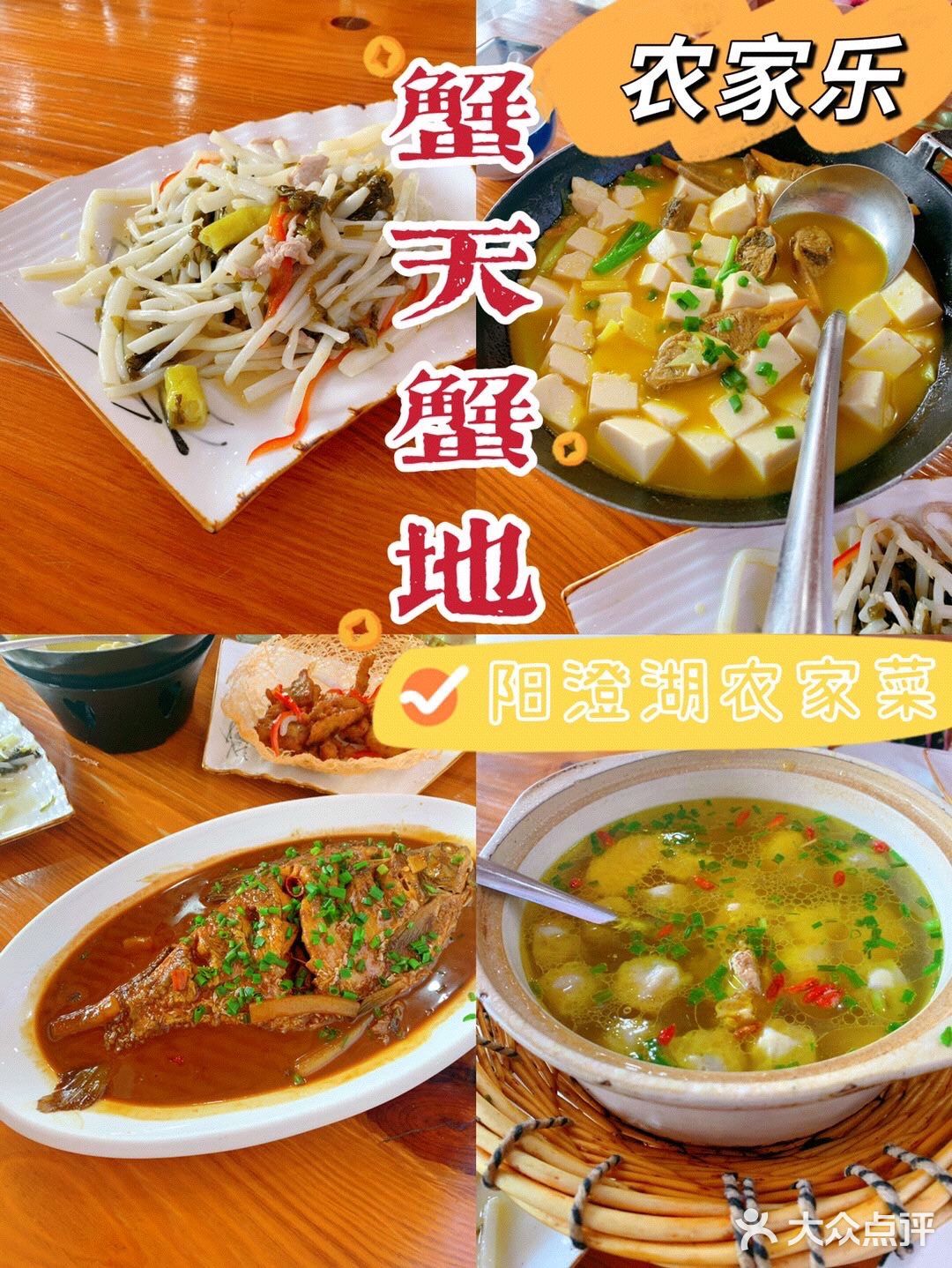 带上小伙伴来阳澄湖吃大闸蟹吧🦀️ 
