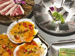 -围炉肉舍•炭烤活鳗•丹东海鲜烤肉(步行街店)