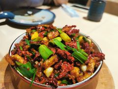 宫爆板筋-山石榴·贵州菜(丰盛里店)