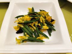 清炒黄瓜花-功德林素菜饭庄(前门店)