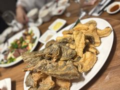 炸比目鱼-海九澎湖海鲜餐厅