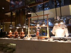 自助取餐区-杭州钱江新城万怡酒店-西餐厅