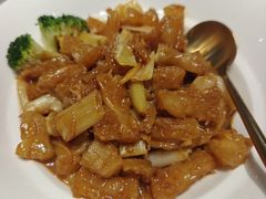 葱烧蹄筋-鹊华居·地道鲁菜·海鲜·融合味(大明湖店)