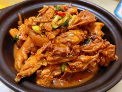 现杀果园鸡—黄焖鸡-生态苑农庄(十里画廊遇龙河店)