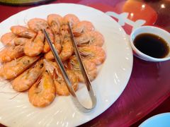 白灼基围虾-青岛蓝海大饭店·渔歌舫(李沧店)