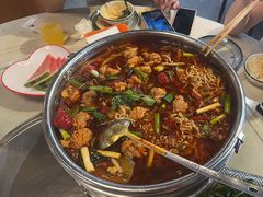 -牟记江湖重庆地标特色菜鱼蛋海鲜羊蝎子(巴南区黑金冠十多年好店)