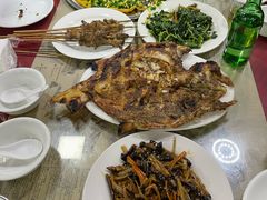 -北京龙庆四季香农家饭庄·灶台鱼·碳烤虹鳟鱼(龙庆峡店)