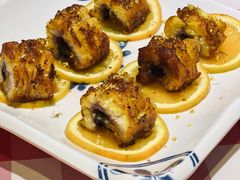 橙黄桂花鳝球-龙桥私厨·姜花菊花过桥鱼·顺德菜(容桂店)