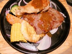 牛排拼鸡排-周沫西餐(漫广场店)