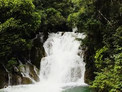 -小七孔景区-六十八级跌水瀑布