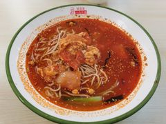 番茄炸蛋汤面-八卤粉面·西安刀削·绵阳米粉(三湘泗宝店)