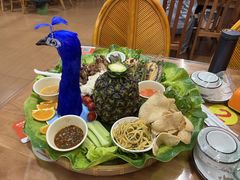 -沐毫傣泐云南菜孔雀宴•手抓饭傣味烧烤(曼听公园店)