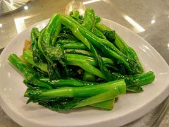 有机菜心，油渣炒-围龙屋客家食府(福田店)