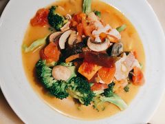 上汤西兰花-绿茶餐厅(石家庄万象城店)