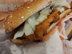 果木香风味火烤鸡腿堡-汉堡王(宏利店)