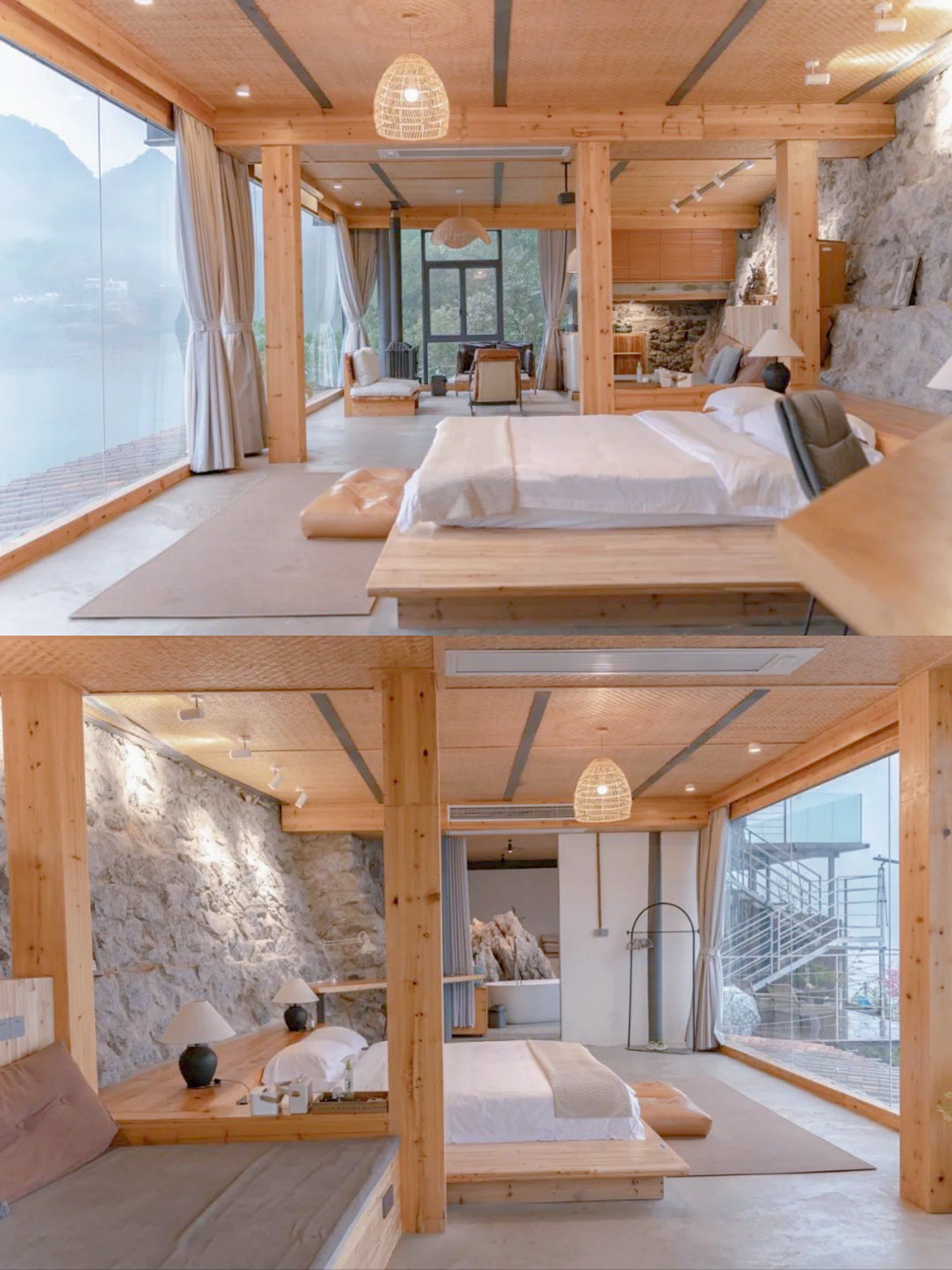 民宿是清远桃花湖一度假区首个精品民宿院落,整个民宿独处世外桃源