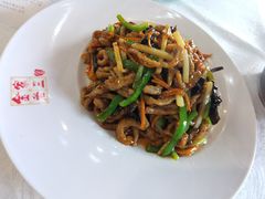 鱼香鸡丝一荤一素-金家老三饭庄(常营店)