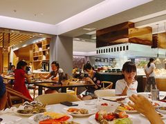 自助取餐区-厦门泰地万豪酒店-贡厨自助餐厅