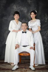 -时光纪亲子全家福照相馆(静安店母女写真父母纪念照)