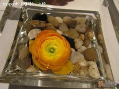 餐桌上的装饰-老洋房花园饭店(绍兴路店)